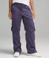 Lululemon Dance Studio Relaxed-fit Mid-rise Cargo Pants In Purple
