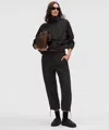 Lululemon Dance Studio Relaxed-fit Mid-rise Cropped Pant In Black