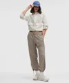 Lululemon Dance Studio Relaxed-fit Mid-rise Cropped Pant In Gray