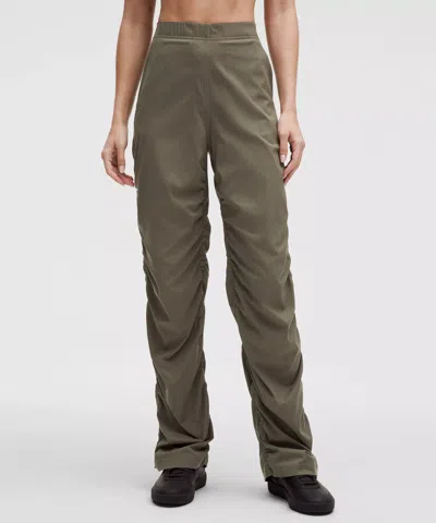 Lululemon Dance Studio Slim-fit High-rise Flared Pant In Brown