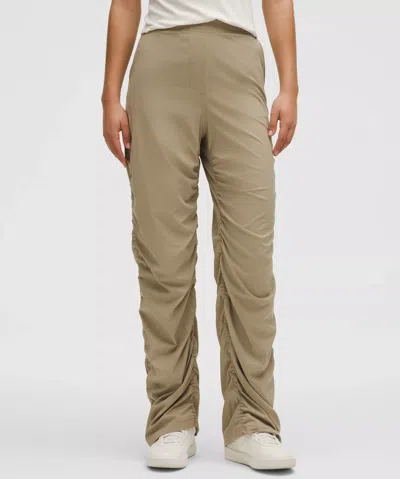 Lululemon Dance Studio Slim-fit High-rise Flared Pants In Green