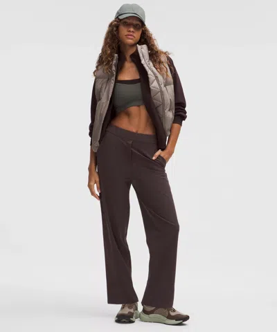 Lululemon Daydrift High-rise Tapered Trouser In Brown
