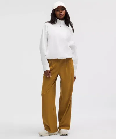 Lululemon Daydrift High-rise Wide-leg Trouser In Brown