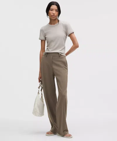 Lululemon Daydrift High-rise Straight-leg Trouser In Green