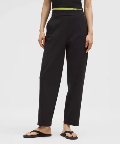 Lululemon Daydrift High-rise Tapered Trouser In Black