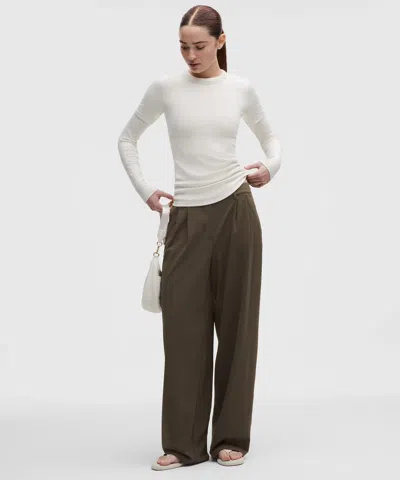 Lululemon Daydrift High-rise Wide-leg Trouser In Green