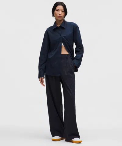 Lululemon Daydrift High-rise Wide-leg Trouser In Blue