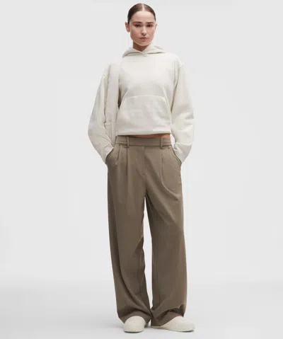 Lululemon Daydrift High-rise Wide-leg Trouser In Brown