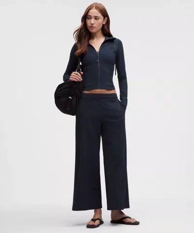 Lululemon Daydrift Mid-rise Cropped Wide-leg Trouser