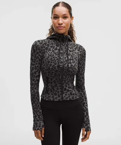 Lululemon Define Cropped Hooded Jacket In Black