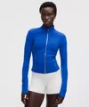Lululemon Define Cropped Jacket In Blue