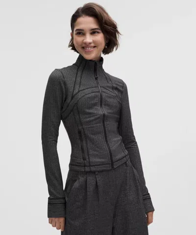 Lululemon Define Cropped Jacket In Gray