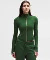 Lululemon Define Cropped Jacket In Green