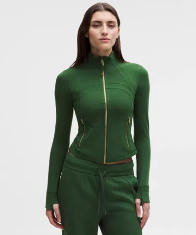 Lululemon Define Cropped Jacket In Green
