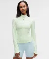 Lululemon Define Cropped Jacket In Green