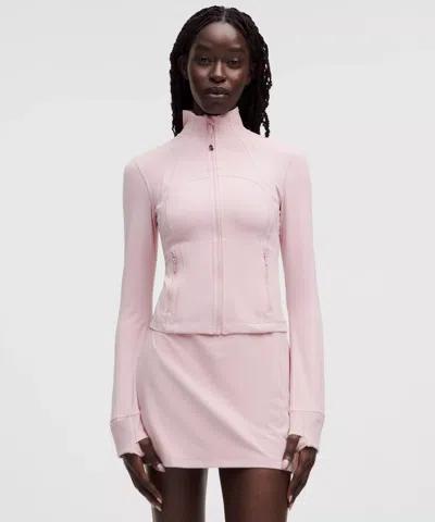 Lululemon Define Cropped Jacket Nulu In Pink