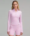 Lululemon Define Cropped Jacket Nulu In Pink