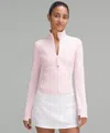 Lululemon Define Cropped Jacket Nulu In Pink
