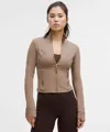 Lululemon Define Cropped Jacket Nulu In Neutral