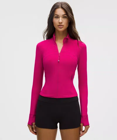 Lululemon Define Cropped Jacket In Pink