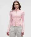 Lululemon Define Cropped Jacket In Pink