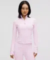 Lululemon Define Cropped Jacket In Pink