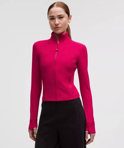 Lululemon Define Cropped Jacket In Pink
