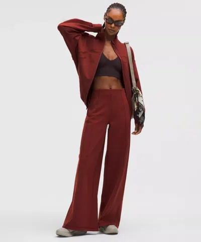 Lululemon Define High-rise Wide-leg Pant In Burgundy