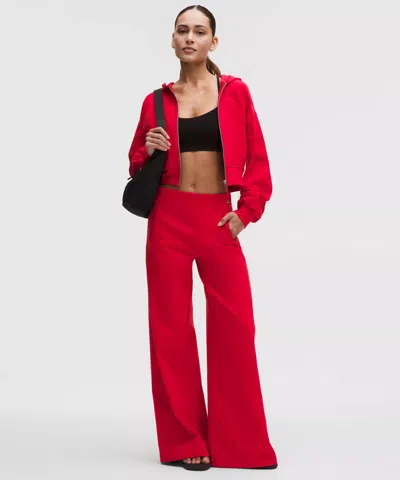 Lululemon Define High-rise Wide-leg Pant In Red