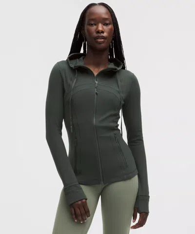 Lululemon Define Hooded Jacket In Green