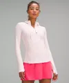 Lululemon Define Hooded Jacket Nulu In Pink