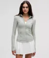 Lululemon Define Hooded Jacket Nulu In Gray