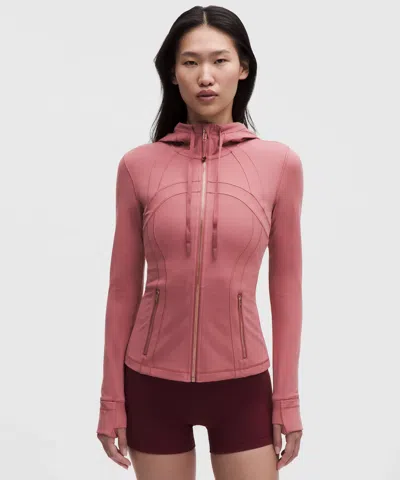 Lululemon Define Hooded Jacket In Pink