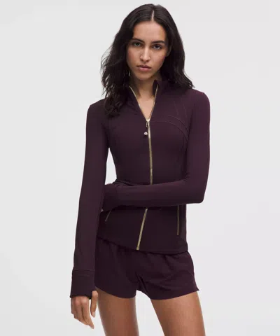 Lululemon Define Jacket In Burgundy