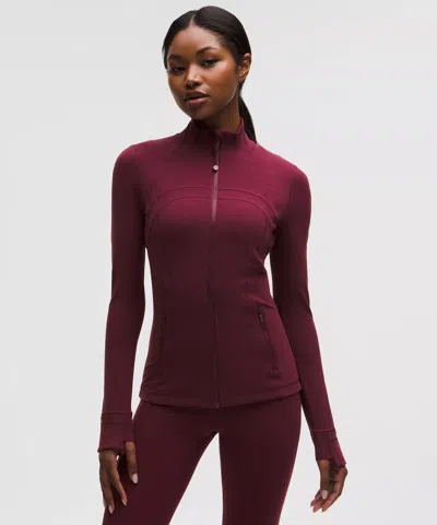 Lululemon Define Jacket In Burgundy
