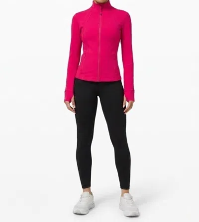 Lululemon Define Jacket In Raspberry In Pink