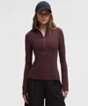 Lululemon Womens Goodnight Plum Define Cropped Stretch-woven Jacket