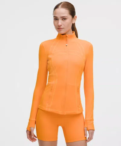Lululemon Define Jacket In Orange