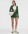 Lululemon Define Micro Short In Green