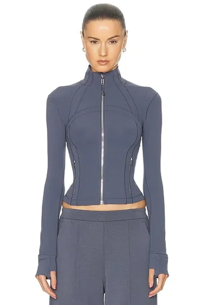 Lululemon Define Nulu Cropped Jacket In Blue