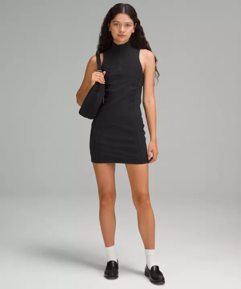 ヨガ・ピラティス LULULEMON Define Sleeveless Dress 8 Lululemon Define Sleeveless Dress - Black - lulu fanatics