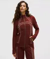 Lululemon Define Track Jacket In Brown