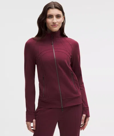 Lululemon Define Track Jacket In Burgundy