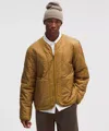 Lululemon Diamond-quilted Liner Jacket In Yellow