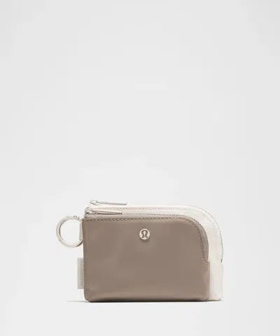Lululemon Double Zip Clippable Card Pouch