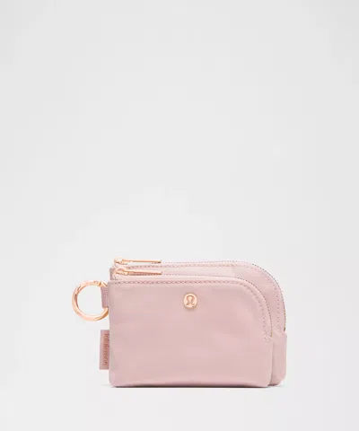 Lululemon Double Zip Clippable Card Pouch