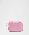 Lululemon Double Zip Clippable Card Pouch