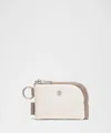 Lululemon Double Zip Clippable Card Pouch