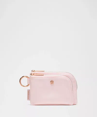 Lululemon Double Zip Clippable Card Pouch