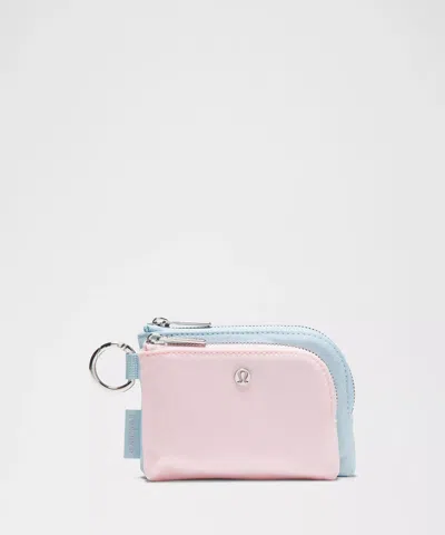 Lululemon Double Zip Clippable Card Pouch